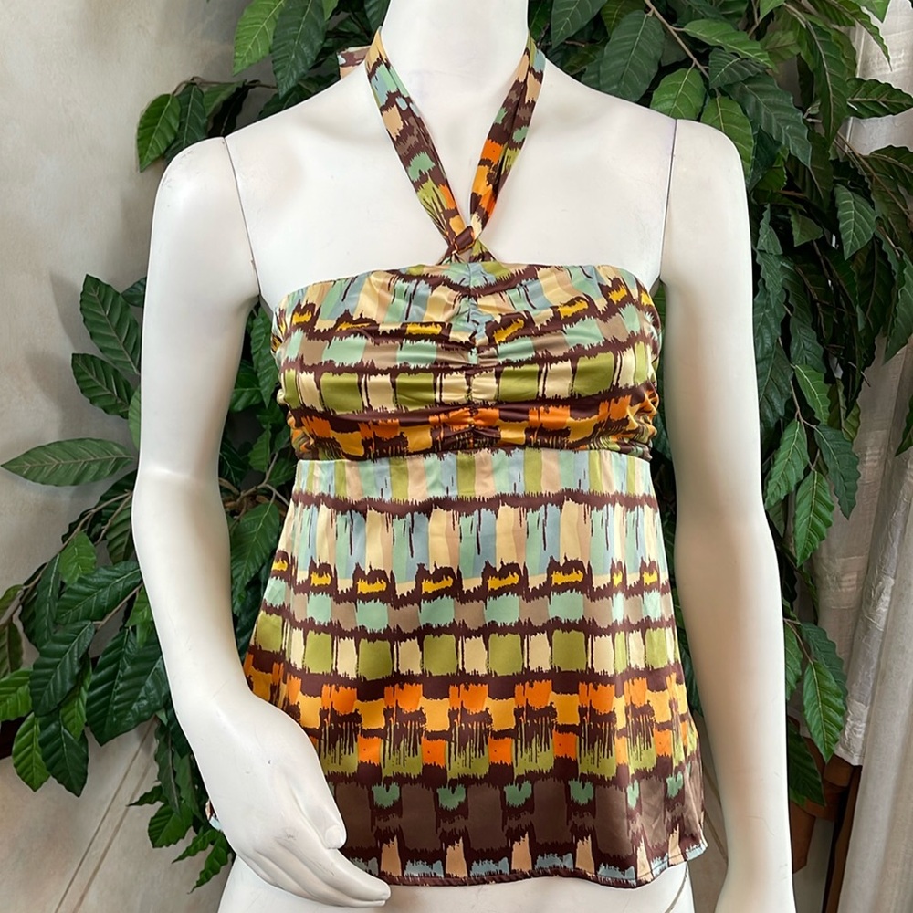 THE LIMITED BACK TIE HALTER TOP